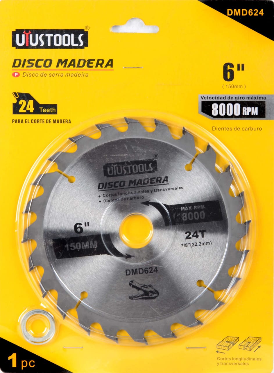 DISCO DE MADERA N-6
